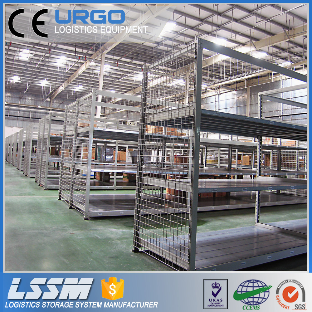 Warehouse Medium Duty Steel Shelving and Longspan Racking 6-Layer Powder Coated for Outdoors