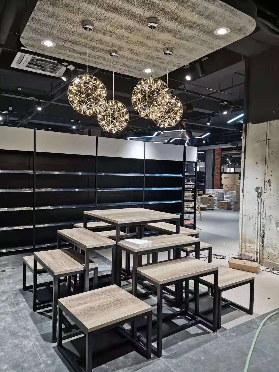 Hot Selling Heavy Duty Cold-rolled Steel Retail Rack Gondola Shelving For Grocery Store