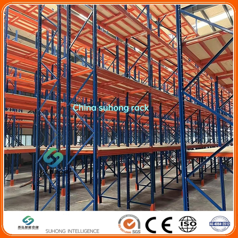 Heavy Duty Vna Racking Very Narrow Aisle Pallet Rack System