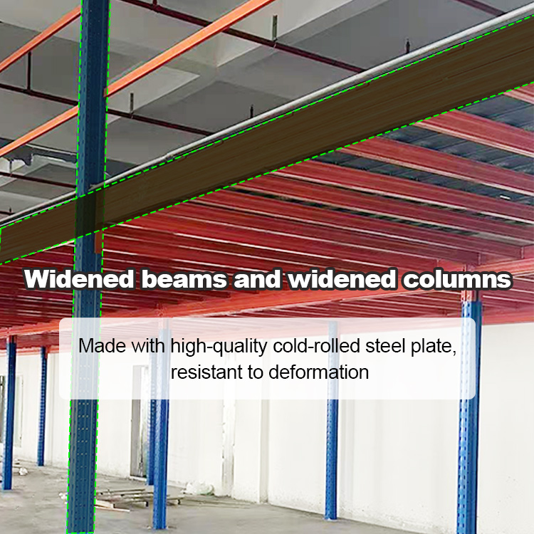 Industrial Customized Steel Structure Racks Supported Multi-tier Loft Mezzanine Floor Platform Racking