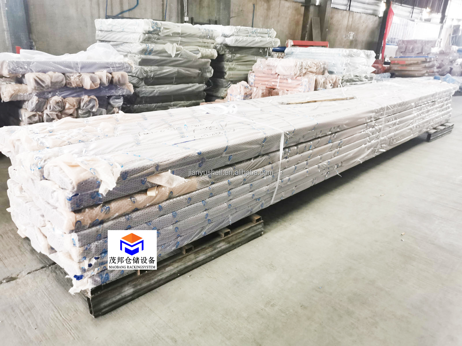 Racking delivery process