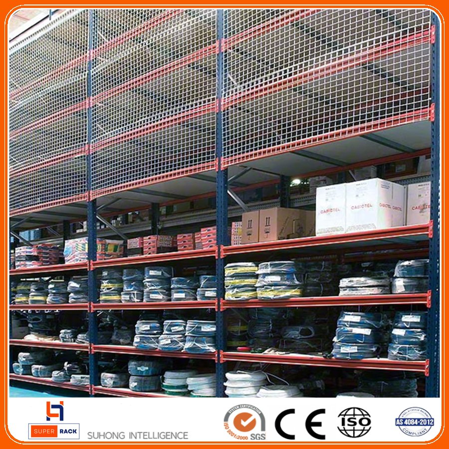 Heavy-Duty Warehouse Storage Selective Racking Steel Longspan Beam Rack Metal Muti Lier Shelves