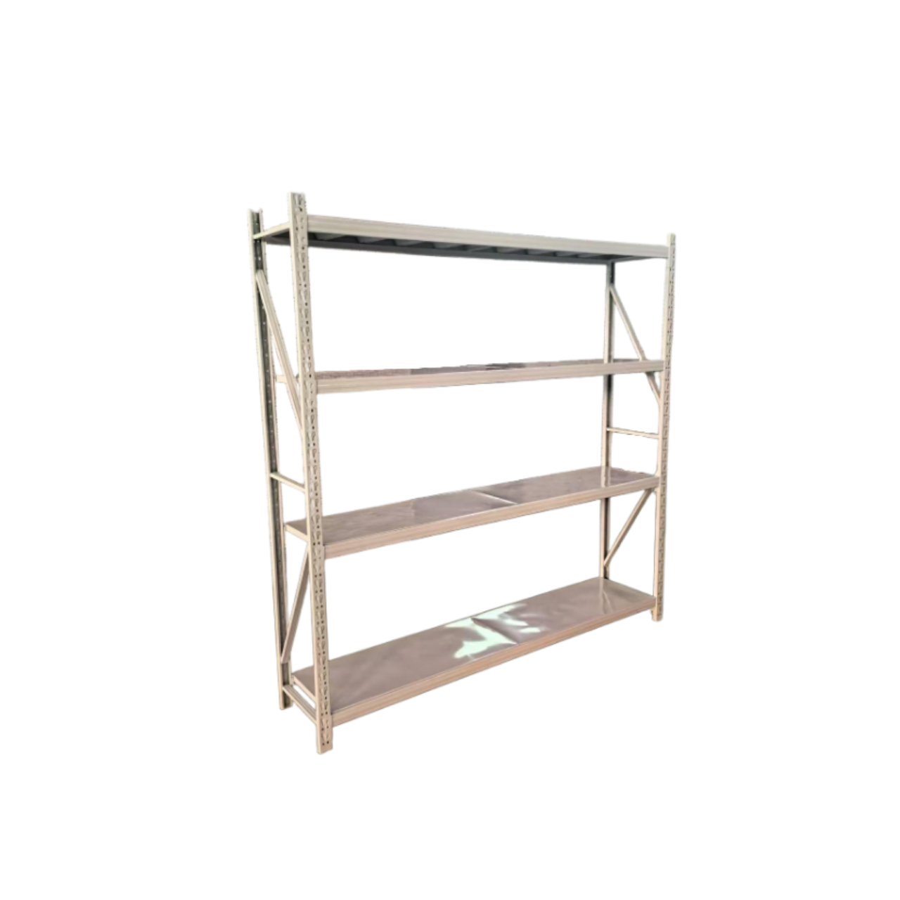 Factory Double Deep Pallet Racking Warehouse Storage System Light Duty Large Capacity Steel Industrial Warehouse Racks