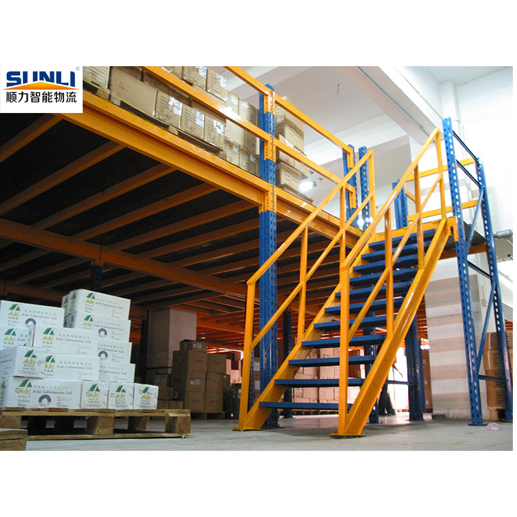 Factory Direct Multi-Tier Steel Mezzanine Platform Heavy Duty Racking Storage Equipment High Capacity Corrosion Protected Rack