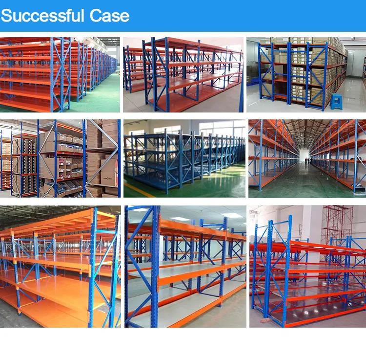 Multi Layers Warehouse Medium Duty Metal Longspan Shelving Storage Shelving