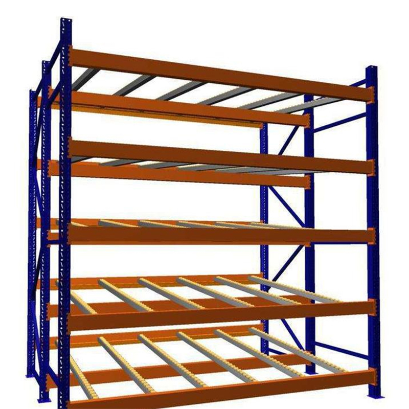 Roller Shelf System Warehouse Storage Wheel Shelving Carton Flow Rack