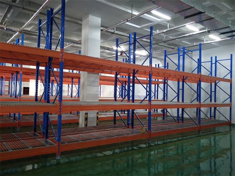 NESRACK Steel Beam Rack Pallet Flow Racking System Heavy Duty Corrosion Protection Customized Gravity Carton Flow for Warehouse