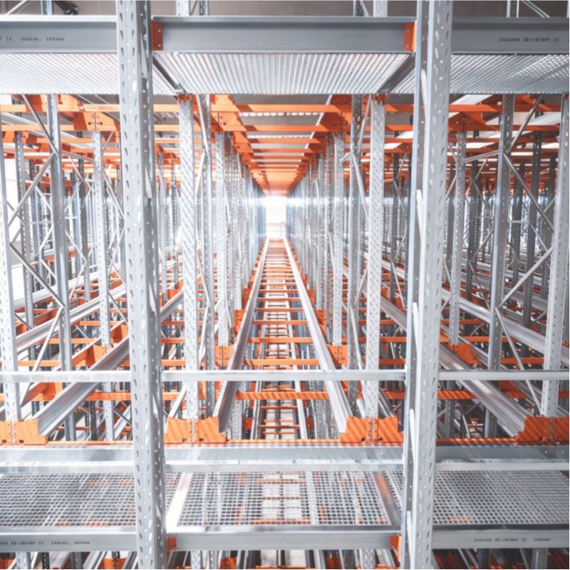 Double Deep Heavy Duty Pallet Rack Warehouse 6 Meters High Rack Shelving Garage Metal Racks for Warehouse Storage