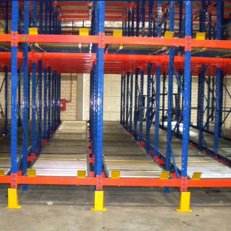Hot Sell Gravity Pallet Racking Industrial Shelves Flow Stainless Roller Racks