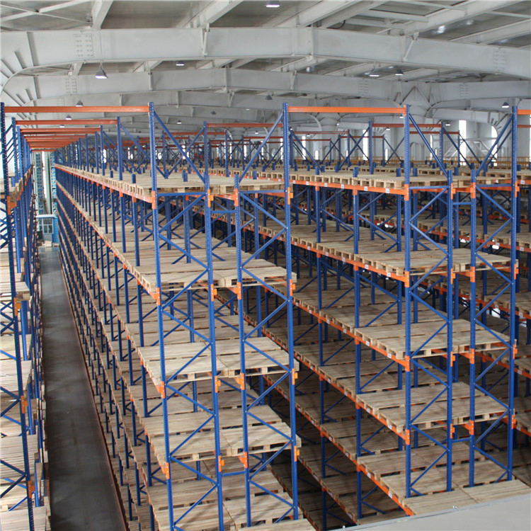 Vna Pallet Racking with Very Narrow Aisle Forklift