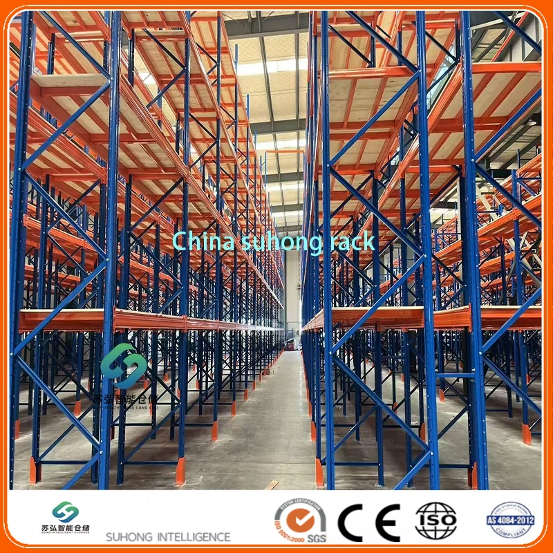 Heavy Duty Vna Racking Very Narrow Aisle Pallet Rack System
