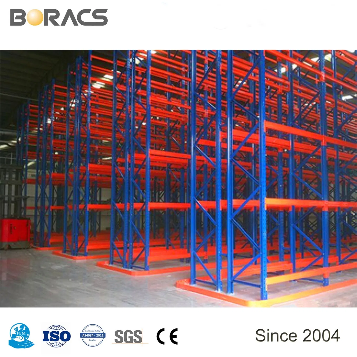 Industrial Warehouse Heavy Duty Very Narrow Aisle Storage Rack System /Vna Rack From China Manufacturer