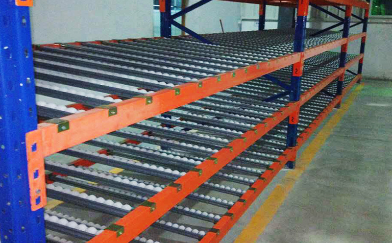 Roller Shelf System Warehouse Storage Wheel Shelving Carton Flow Rack
