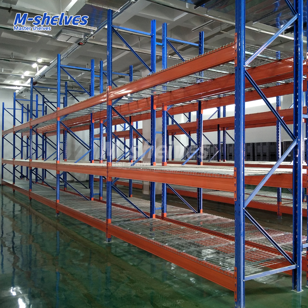 Adjustable Heavy Duty Industrial Storage Rack Steel Warehouse Racking Multi Level Pallet Rack System Metal Shelves For Warehouse