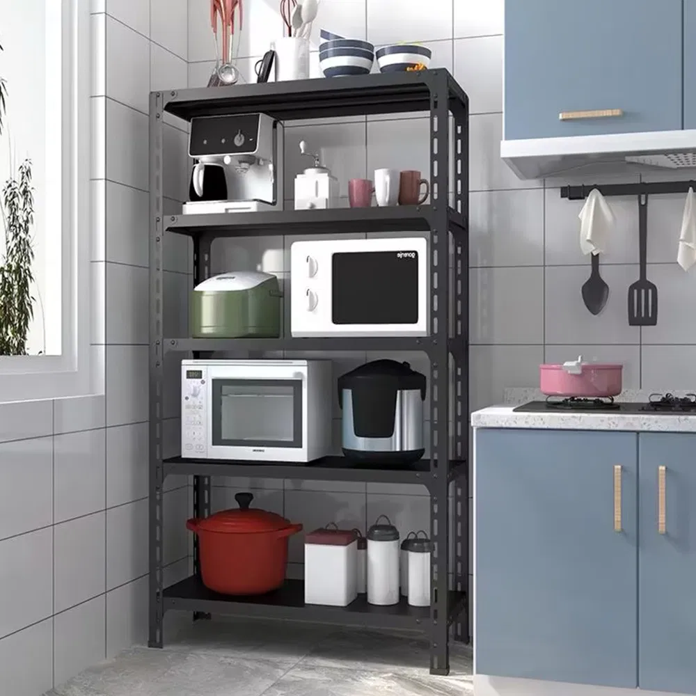Basic Customization Metal Garage Rivet Adjustable Industrial Steel Heavy Duty Shelving Unit Boltless/Rivet Racking