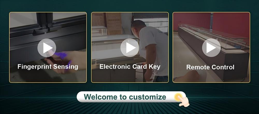 Electronic Sensor Display Cabinet Type 1