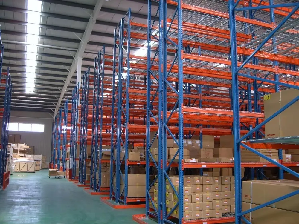 Warehouse Storage Vna Very Narrow Aisle Pallet Racking System with CE Certification