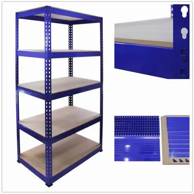 Heavy Duty Adjustable Stacking Boltless Rivet Steel Storage Shelving Design 7