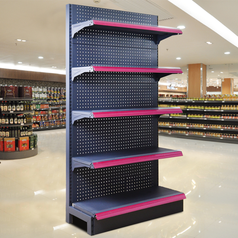 Single-sided Supermarket Shelf diagram