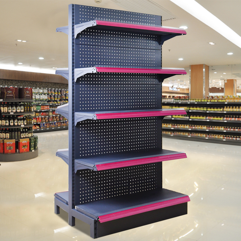Double-sided Supermarket Shelf diagram