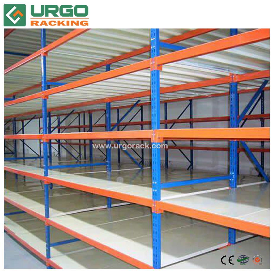 Warehouse Medium Duty Steel Shelving And Longspan Racking 6-Layer Powder Coated For Outdoors