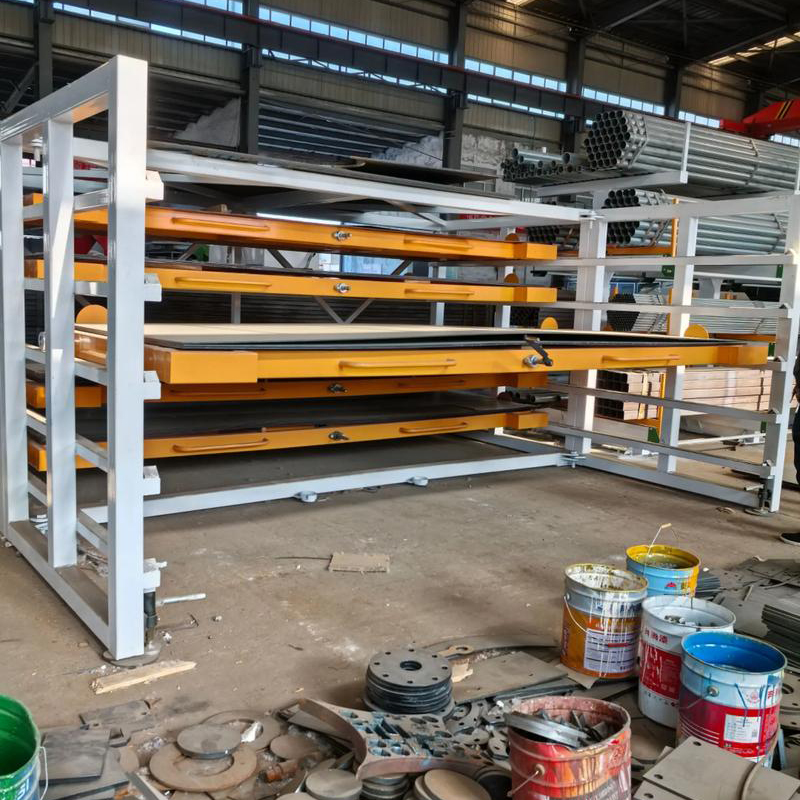 Stacking Racks Shelves Heavy Duty Steel Sheet Metal Drawer Type Storage System With Pallet Racking Warehouse Shelving Unit