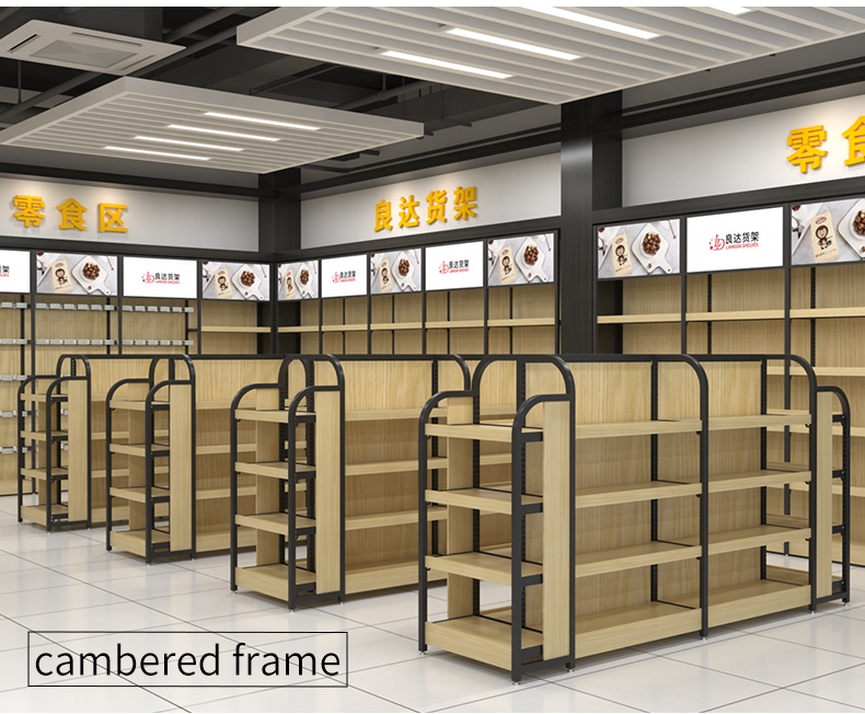 Wholesale Commercial Gondola Shelving Retail Store Shelving Liquor Store Shelving for Sale