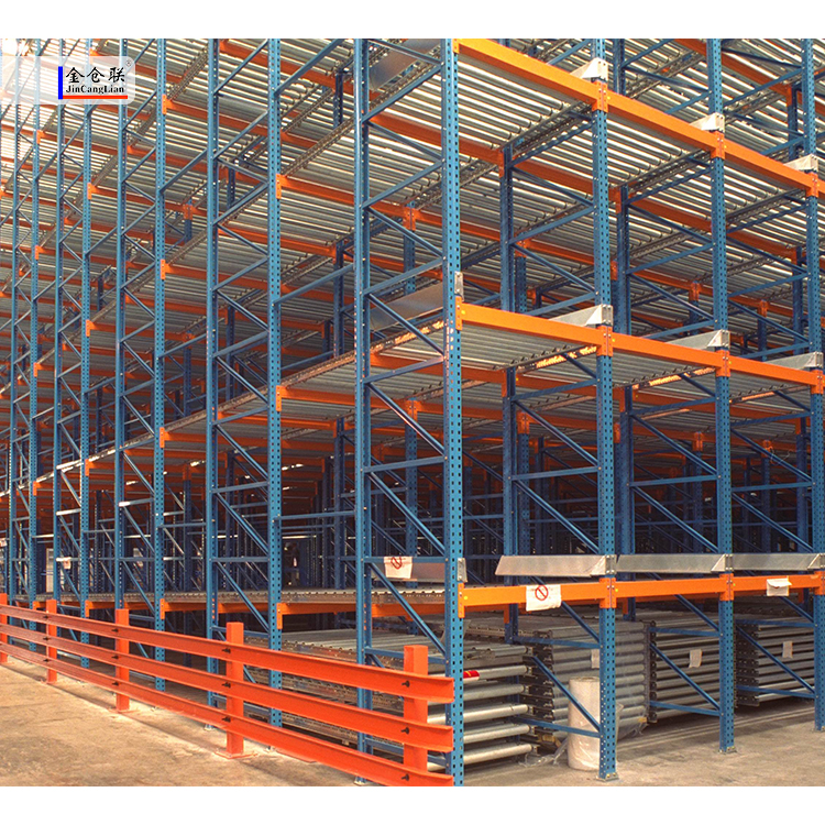 High Quality Steel Carton Flow Rack System Industrial Heavy Duty Gravity Roller Racking 500kg-5000kg Capacity for Warehouse