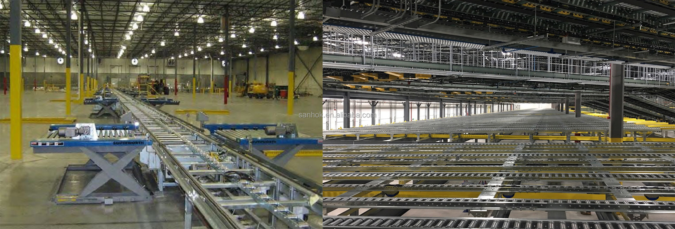 Flow Rail Track For Assembly Line