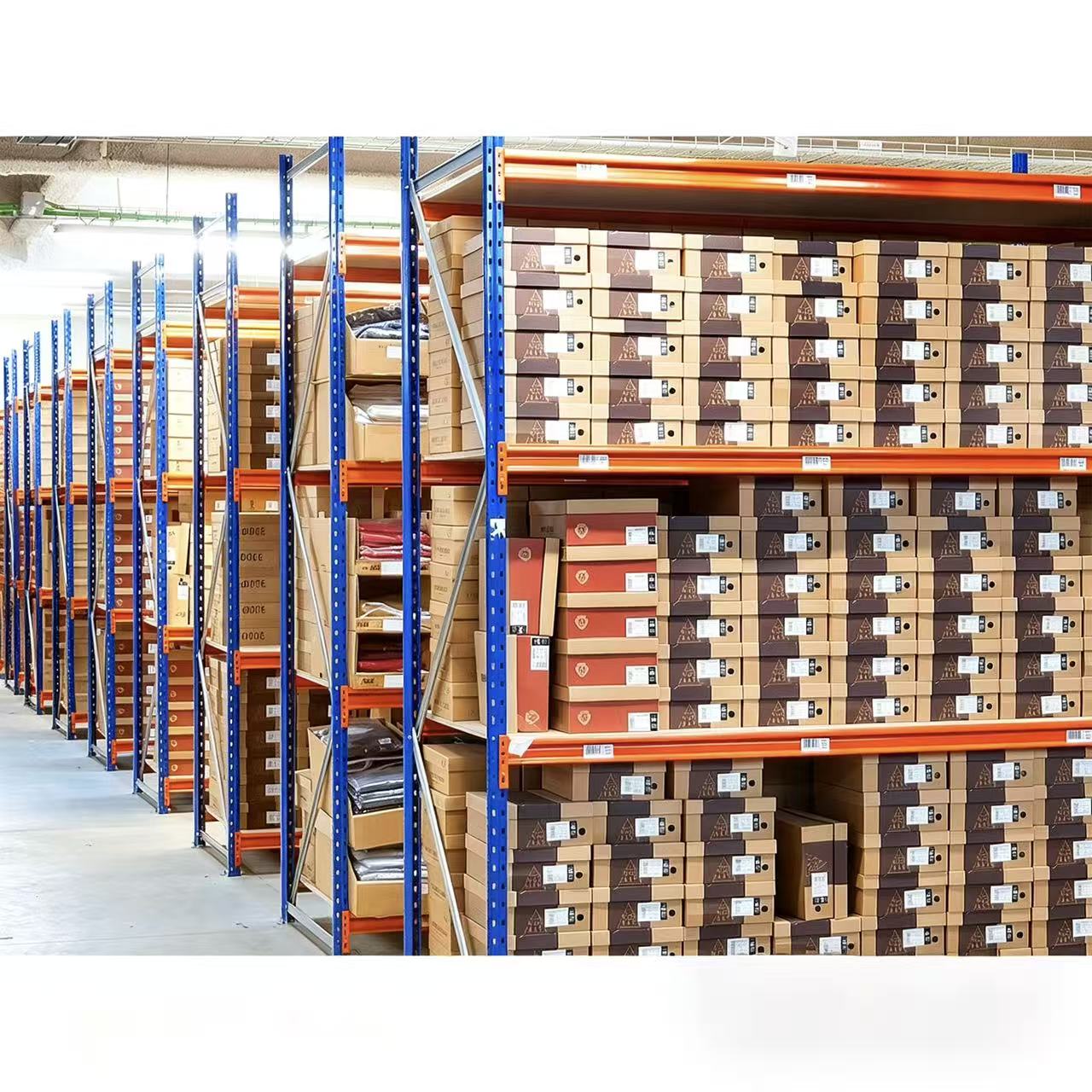 Certificated Large Heavy Duty Shelving Storage Applications Easy Assemble Material Racking Unit Industrial Pallet Rack Solution