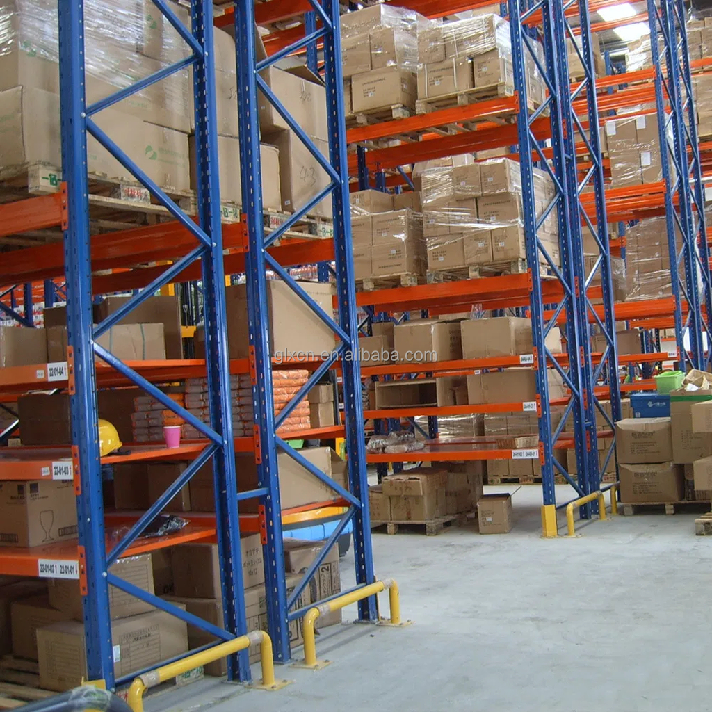 Industrial Heavy Duty Storage Racks - Thick Beam High-Level Shelves For Large Capacity Storage
