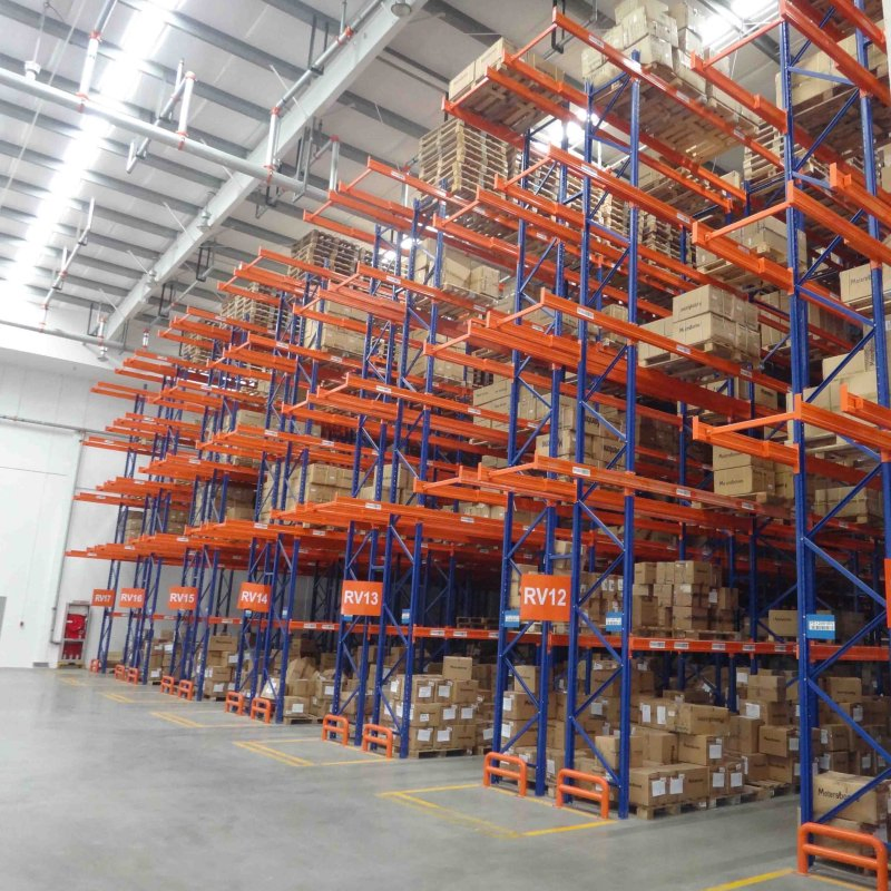Industrial Vna Very Narrow Aisle Intelligent Warehouse Racking Storage System Solution