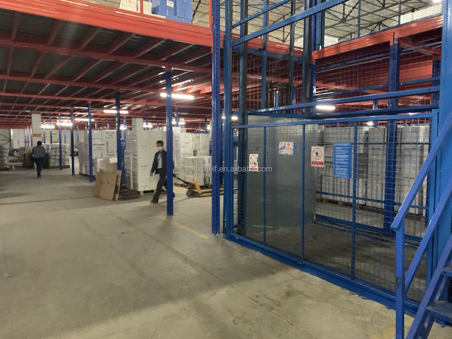 Mezzanine structure