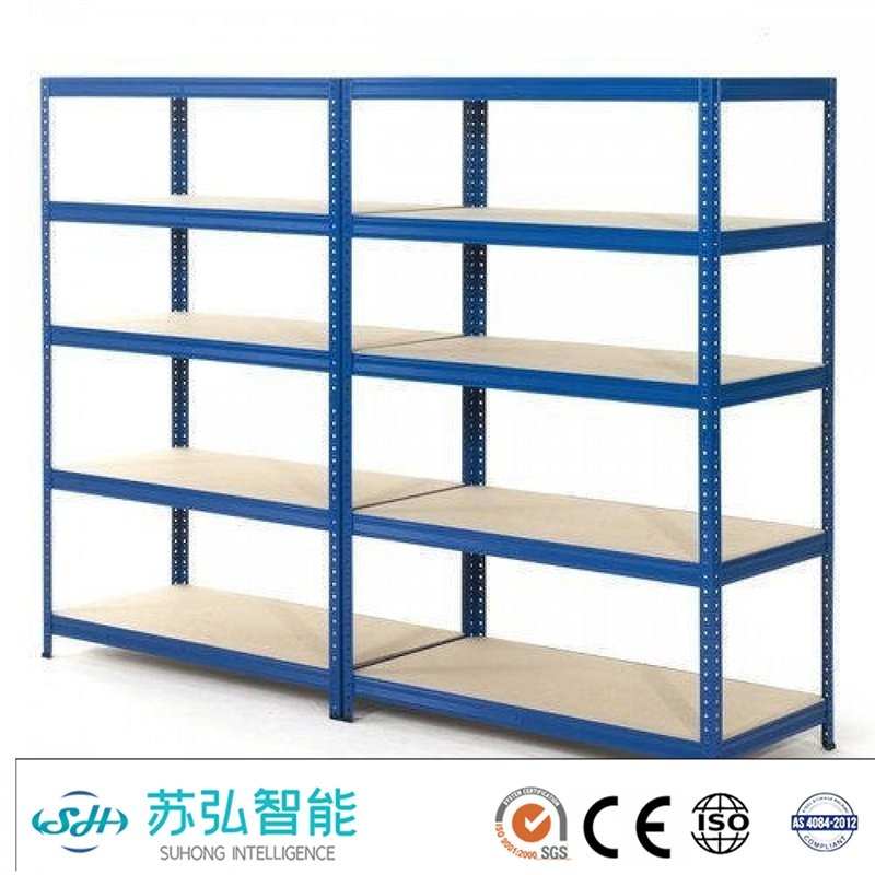 China Manufacturer Boltless Steel Racking System Rivet Custom Layers Shelving for Storage