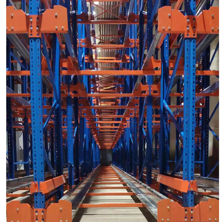 High Quality Metal Storage Rack Durable Warehouse Teardrop Pallet Rack Shuttle Racking Shanghai Shuttle Racking