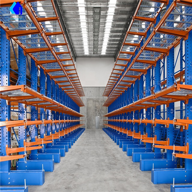 Jracking Industrial Warehouse Shelves Rack CE Certified Heavy-Duty Cantilever Racking System For Metal Profile Storage