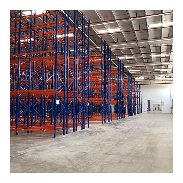 Heavy Duty Double Deep Selective Pallet Racking Systems 5 Layer Warehouse Storage Factory Supply