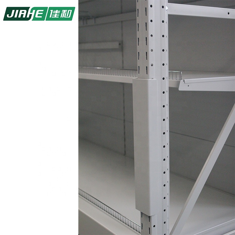 Hypermarket Integrated Metal Shelf Storage Rack System Integration Racking