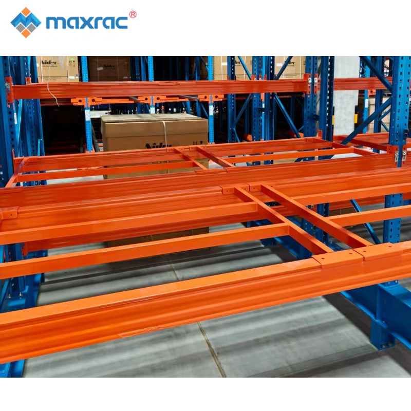Heavy Duty Double Deep Pallet Racking System High-Density Storage Rack Custom Blue Powder Coating Boltless Assembly Drive Pallet
