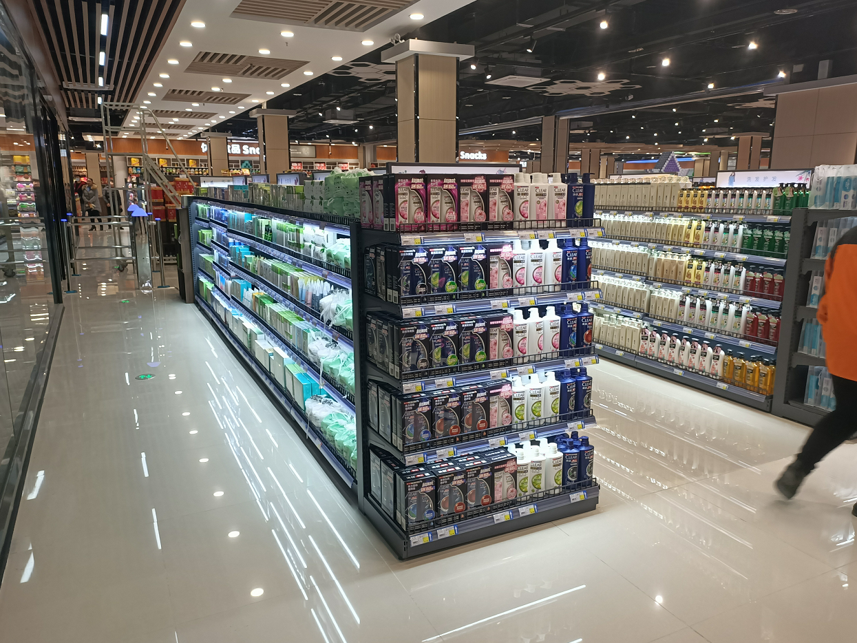 Customized Good Price Grocery Store Retail Display Stand Racks Gondola Shelving Supermarket Shelf Shelves for Sale