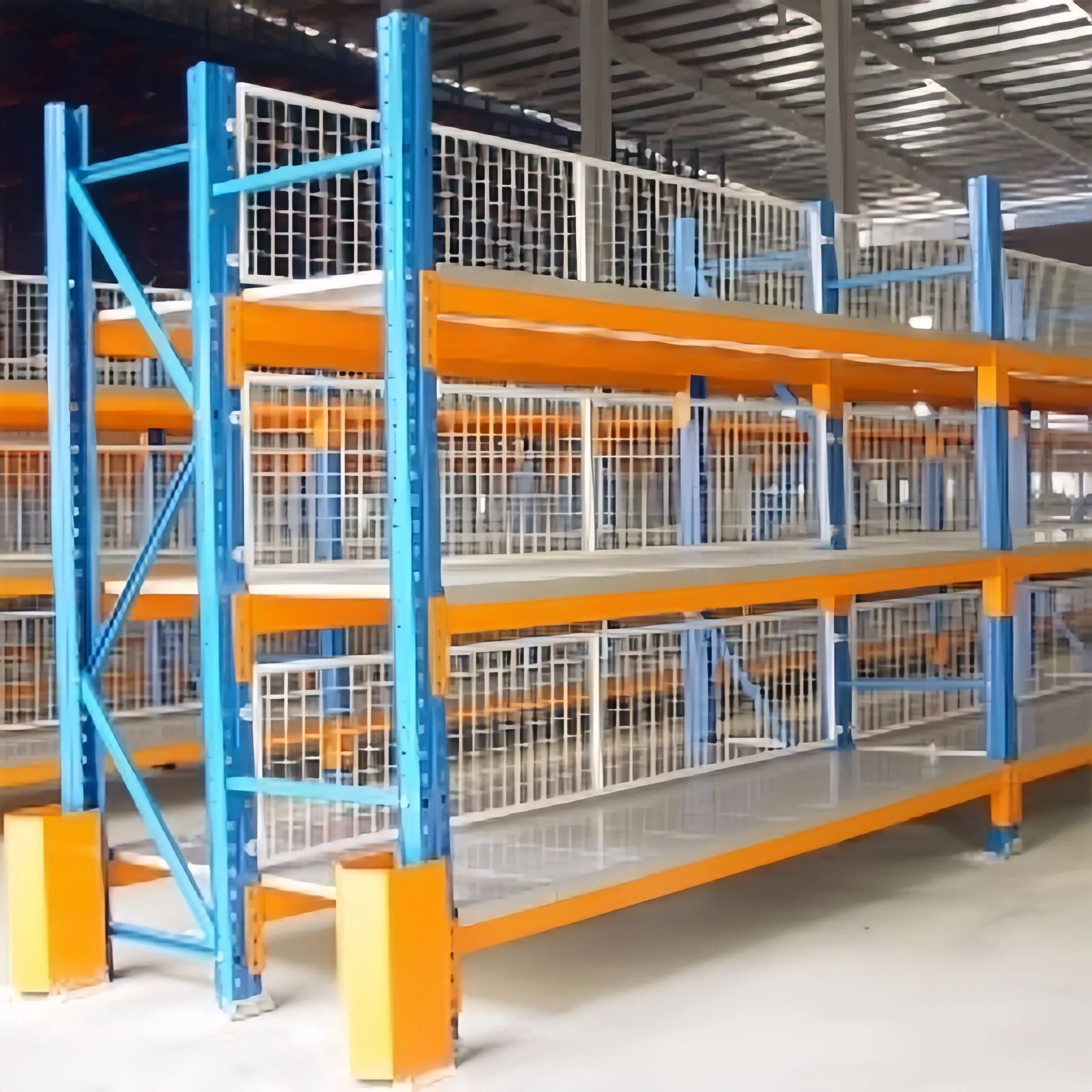 Adjustable Warehouse Heavy Duty Storage Very Narrow Aisle (VNA) Pallet Racking