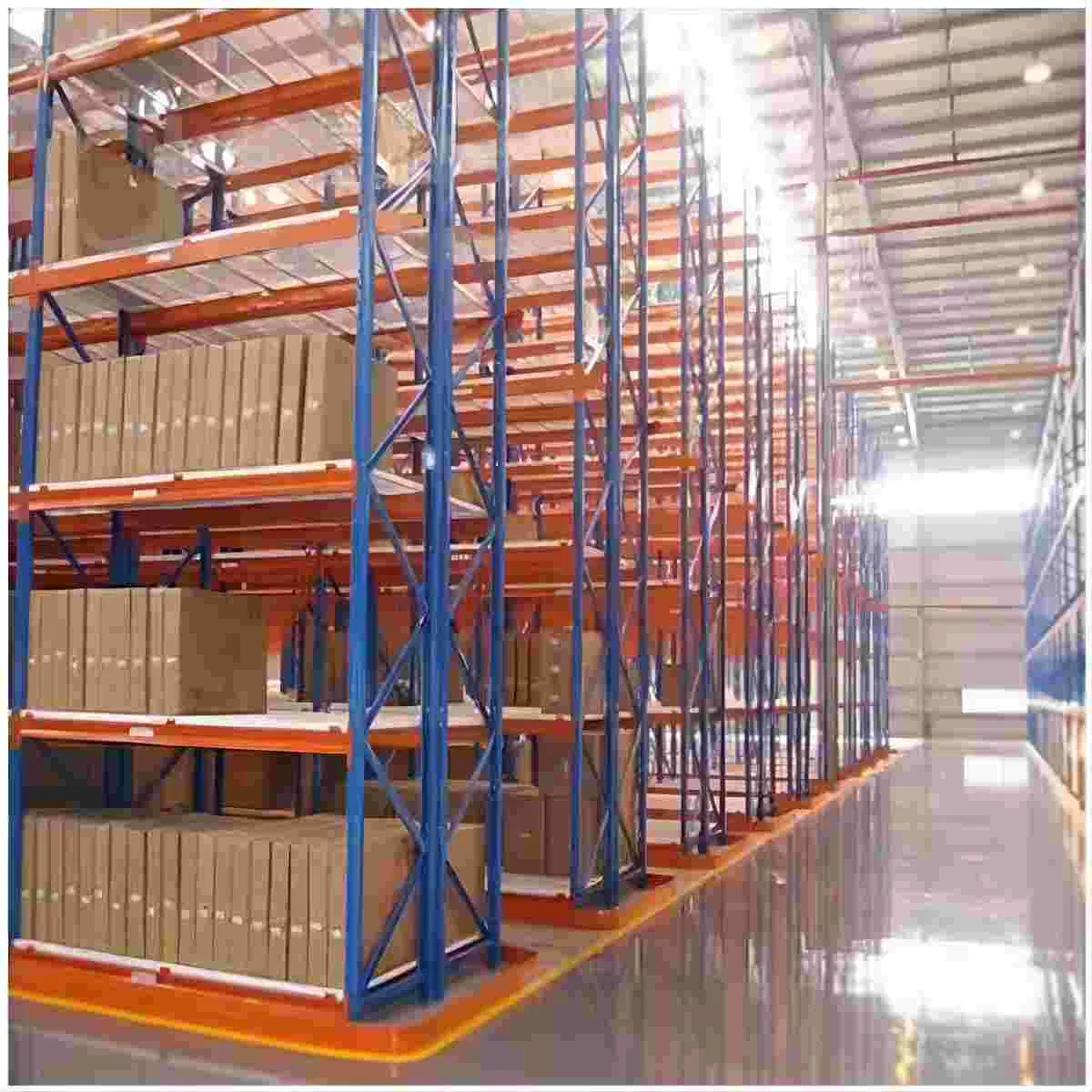 Warehouse Storage Vna Very Narrow Aisle Pallet Racking System with CE Certification