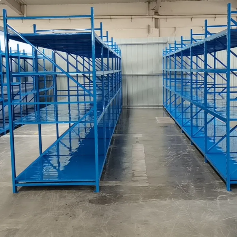 Cold-Rolled Steel Metal Light Duty Warehouse Storage Shelf
