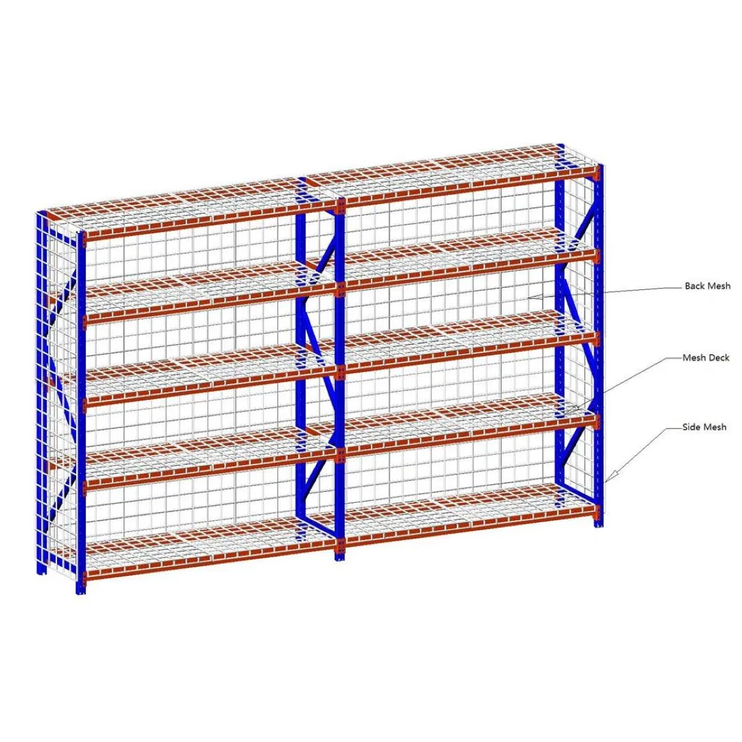 Durable Medium Duty Longspan Metal Storage Shelving Unit
