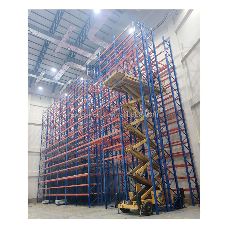 Economical Industrial Shelving Double Deep Pallet Racks Steel Storage Racking