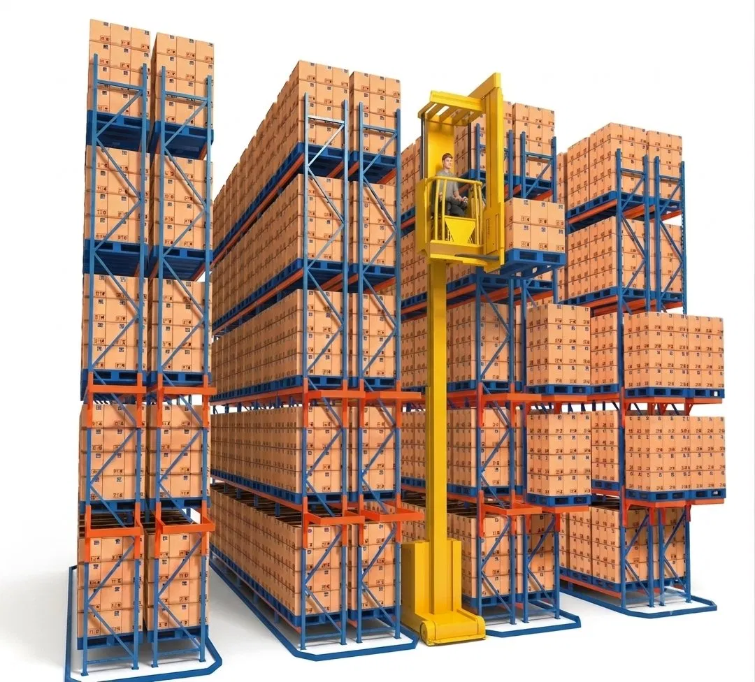 Vna Racking System Very Narrow Aisle Rack for High-Density Warehouse Storage