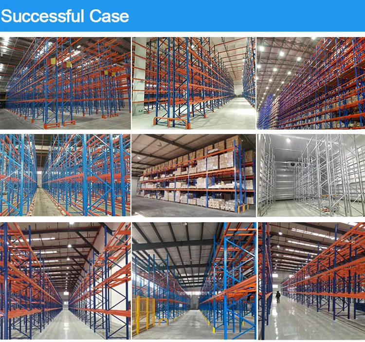 Very Narrow Aisle Warehouse Heavy Duty Storage Vna Pallet Rack