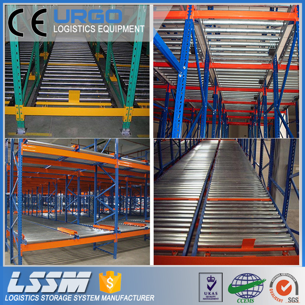 High Quality Industrial Rolling Shelves Stainless Steel Shelf Carton Flow Rack