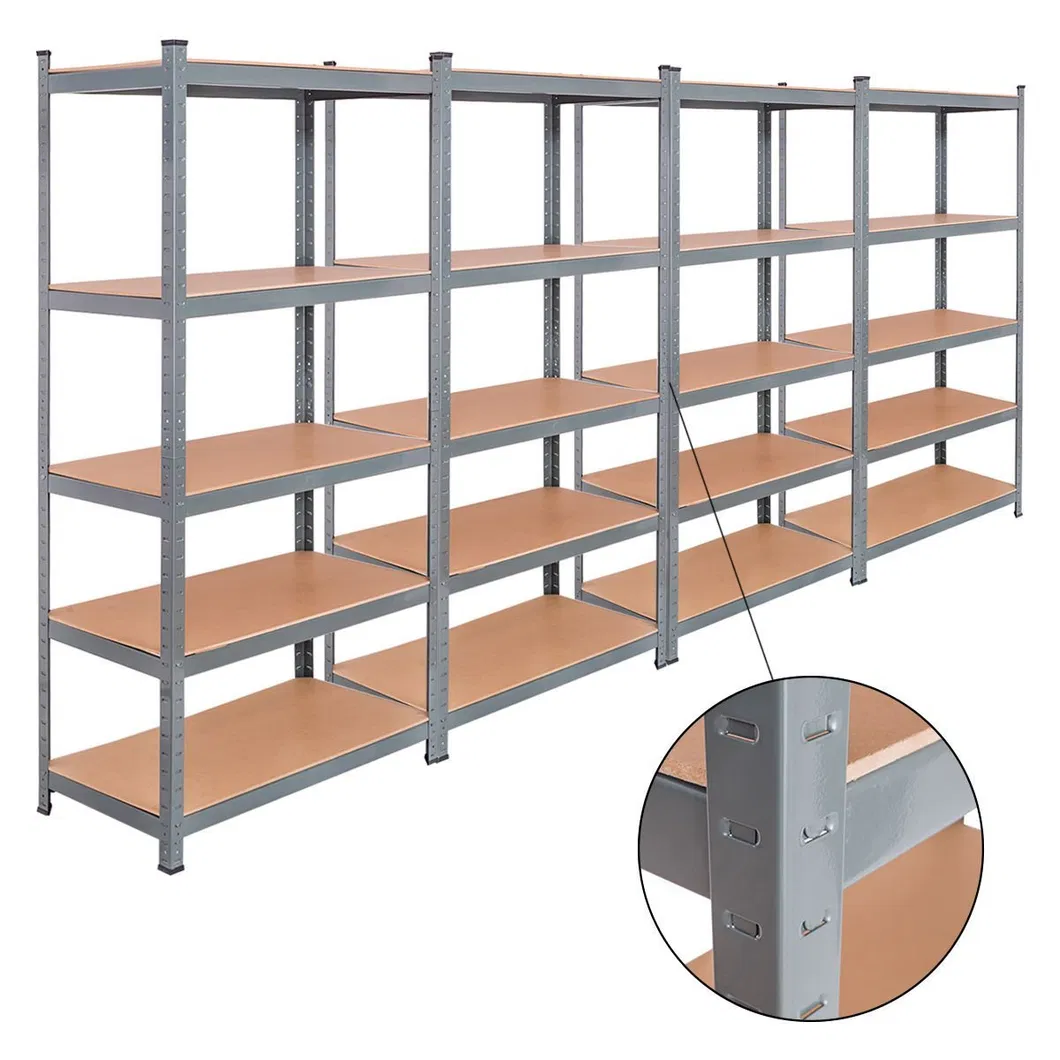 Heavy Duty Adjustable Stacking Boltless Rivet Steel Storage Shelving Design 8