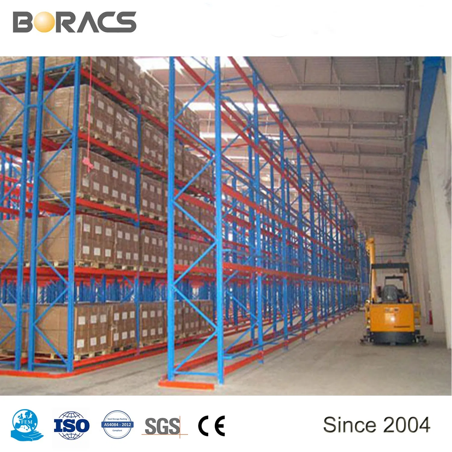 Industrial Warehouse Heavy Duty Very Narrow Aisle Storage Rack System /Vna Rack From China Manufacturer